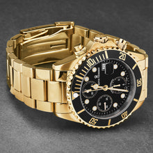 Load image into Gallery viewer, Revue Thommen Men's 'Diver' Black Dial Stainless Steel Chronograph Swiss Automatic Watch 17571.6117