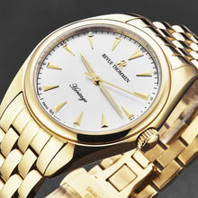 Load image into Gallery viewer, Revue Thommen Men's 'Heritage' Silver Dial Stainless Steel Bracelet Automatic Watch 21010.2112