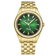 Load image into Gallery viewer, Revue Thommen Men's 'Heritage' Green Dial Stainless Steel Bracelet Automatic Watch 21010.2114