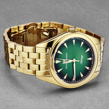 Load image into Gallery viewer, Revue Thommen Men's 'Heritage' Green Dial Stainless Steel Bracelet Automatic Watch 21010.2114