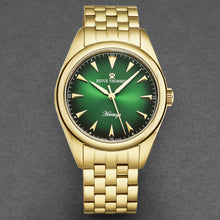 Load image into Gallery viewer, Revue Thommen Men's 'Heritage' Green Dial Stainless Steel Bracelet Automatic Watch 21010.2114