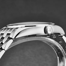 Load image into Gallery viewer, Revue Thommen Men's 'Heritage' Silver Dial Stainless Steel Bracelet Automatic Watch 21010.2133