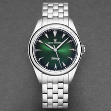 Load image into Gallery viewer, Revue Thommen Men's 'Heritage' Green Dial Stainless Steel Bracelet Automatic Watch 21010.2134
