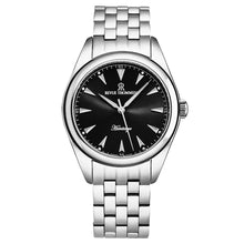 Load image into Gallery viewer, Revue Thommen Men's 'Heritage' Black Dial Stainless Steel Bracelet Automatic Watch 21010.2138