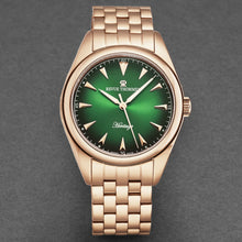 Load image into Gallery viewer, Revue Thommen Men's 'Heritage' Green Dial Stainless Steel Bracelet Automatic Watch 21010.2164