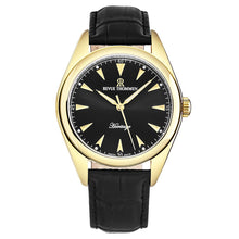 Load image into Gallery viewer, Revue Thommen Men's 'Heritage' Black Dial Black Leather Strap Automatic Watch 21010.2517