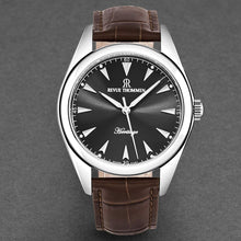 Load image into Gallery viewer, Revue Thommen Men's 'Heritage' Grey Dial Brown Leather Strap Automatic Watch 21010.2521