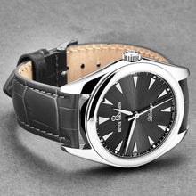 Load image into Gallery viewer, Revue Thommen Men's 'Heritage' Grey Dial Grey Leather Strap Automatic Watch 21010.2522