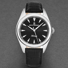 Load image into Gallery viewer, Revue Thommen Men's 'Heritage' Black Dial Black Leather Strap Automatic Watch 21010.2538