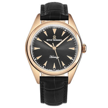 Load image into Gallery viewer, Revue Thommen Men's 'Heritage' Grey Dial Black Leather Strap Automatic Watch 21010.2561