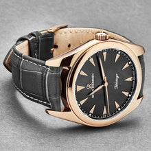 Load image into Gallery viewer, Revue Thommen Men's 'Heritage' Grey Dial Grey Leather Strap Automatic Watch 21010.2562