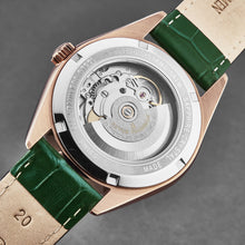 Load image into Gallery viewer, Revue Thommen Men's 'Heritage' Green Dial Green Leather Strap Automatic Watch 21010.2564