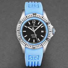 Load image into Gallery viewer, Revue Thommen Men&#39;s &#39;Air speed&#39; Black Dial Blue Rubber Strap Automatic Watch 16070.4635
