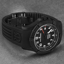 Load image into Gallery viewer, Revue Thommen Men&#39;s &#39;Air speed&#39; Black Dial Black Rubber Strap Automatic Watch 16070.4777
