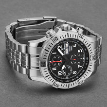 Load image into Gallery viewer, Revue Thommen Men&#39;s 16071.6134 &#39;Air speed&#39; Black Dial Chronograph Day-Date Swiss Automatic Watch

