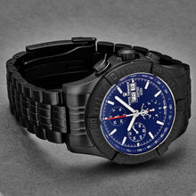 Load image into Gallery viewer, Revue Thommen Men&#39;s 16071.6176 &#39;Air Speed&#39; Blue Dial Chronograph Day-Date Swiss Automatic Watch
