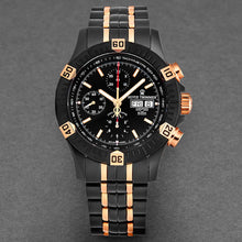 Load image into Gallery viewer, Revue Thommen Men&#39;s 16071.6187 &#39;Air Speed&#39; Black Dial Chronograph Day-Date Swiss Automatic Watch
