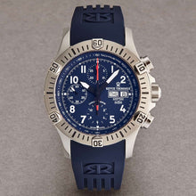 Load image into Gallery viewer, Revue Thommen Men&#39;s 16071.6825 &#39;Airspeed&#39; Blue Dial Day-Date Chronograph Automatic Watch

