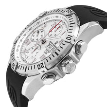 Load image into Gallery viewer, Revue Thommen Men&#39;s 16071.6838 &#39;Air Speed&#39; Silver Dial Black Rubber Strap Chronograph Swiss Watch
