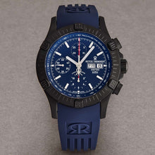 Load image into Gallery viewer, Revue Thommen Men&#39;s 16071.6876 &#39;Airspeed&#39; Blue Dial Day-Date Chronograph Automatic Watch
