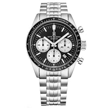 Load image into Gallery viewer, Revue Thommen Men&#39;s 17000.6134 &#39;Aviator&#39; Black Dial Stainless Steel Chronograph Automatic Watch
