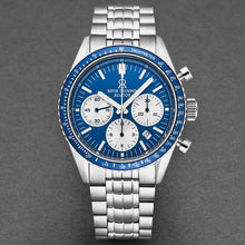 Load image into Gallery viewer, Revue Thommen Men&#39;s 17000.6135 &#39;Aviator&#39; Blue Dial Stainless Steel Chronograph Automatic Watch
