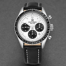 Load image into Gallery viewer, Revue Thommen Men&#39;s 17000.6532 &#39;Aviator&#39; Silver Dial Leather Strap Chronograph Automatic Watch
