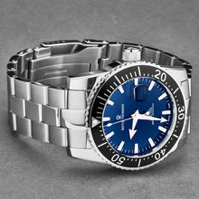 Load image into Gallery viewer, Revue Thommen Men&#39;s 17030.2125 &#39;Diver&#39; Blue Dial Stainless Steel Swiss Automatic Watch
