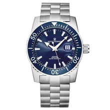 Load image into Gallery viewer, Revue Thommen Men&#39;s 17030.2135 &#39;Diver&#39; Blue Dial Stainless Steel Swiss Automatic Watch
