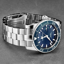 Load image into Gallery viewer, Revue Thommen Men&#39;s 17030.2135 &#39;Diver&#39; Blue Dial Stainless Steel Swiss Automatic Watch
