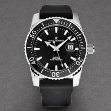 Load image into Gallery viewer, Revue Thommen Men&#39;s 17030.2537 &#39;Diver&#39; Black Dial Black Rubber Strap Swiss Automatic Watch
