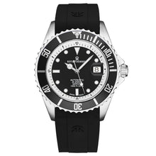Load image into Gallery viewer, Revue Thommen Men&#39;s &#39;Diver&#39; Black Dial Black Rubber Strap Swiss Automatic Watch 17571.2337

