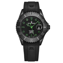 Load image into Gallery viewer, Revue Thommen Men&#39;s &#39;Diver&#39; Black Dial Black Rubber Strap Swiss Automatic Watch 17571.2774
