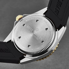 Load image into Gallery viewer, Revue Thommen Men&#39;s &#39;Diver&#39; Black Dial Black Rubber Strap Swiss Automatic Watch  17571.2847
