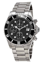 Load image into Gallery viewer, Revue Thommen Men&#39;s 17571.6137 &#39;Diver&#39; Black Dial Stainless Steel Chronograph Swiss Automatic Watch
