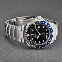 Load image into Gallery viewer, Revue Thommen Men&#39;s 17572.2133 &#39;Diver&#39; Black Dial Black and Blue Bezel GMT Automatic Watch
