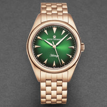 Load image into Gallery viewer, Revue Thommen Men&#39;s &#39;Heritage&#39; Green Dial Stainless Steel Bracelet Automatic Watch 21010.2164
