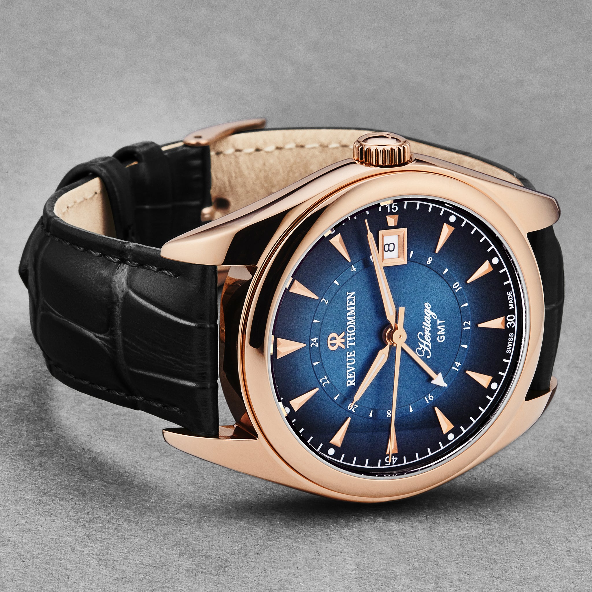 Revue Thommen GMT Power Reserve 自動巻き時計 REVUE THOMMEN / レビュートーメン 腕時計 メンズ クリケット
