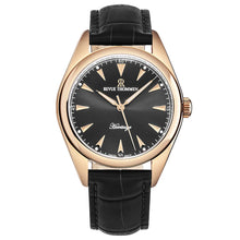 Load image into Gallery viewer, Revue Thommen Men&#39;s &#39;Heritage&#39; Grey Dial Black Leather Strap Automatic Watch 21010.2561
